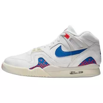 Nike Мужские кроссовки Air Tech Challenge 2 Pixel Court Белый Королевский-синий Лазерно-малиновый FZ9033-102 42