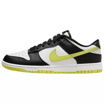 Nike Мужские кроссовки Dunk Low Black Bright Cactus белого цвета DV0833-110 43