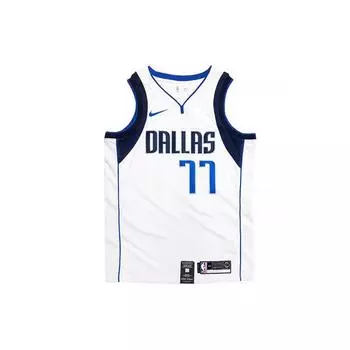 Nike NBA Повседневный спортивный баскетбольный топ Luka Doni #77 мужские топы белые 864411-102 XL