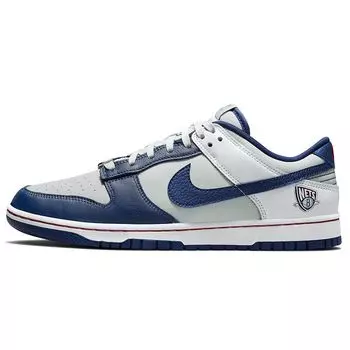 Nike NBA x Dunk Low EMB 75th Anniversary — мужские кроссовки Nets White Grey-Fog Blue-Void DD3363-001 38.5