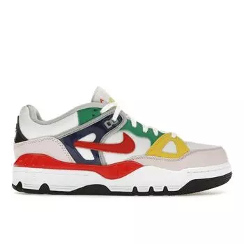 Nike Nigo x Air Force 3 Low SP белые многоцветные мужские кроссовки University-Red Tour-Yellow Pink-Foam FQ7012-100 41