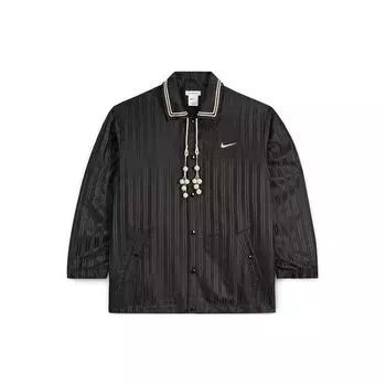 Nike Однобортная повседневная куртка X Bode Astro Grabber SS24, верхняя одежда унисекс, черный, серый NIKEXBODE-15 S
