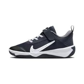 Nike Omni Multi-Court PS Dark Obsidian White Детские кроссовки Синие дымчато-серые Ярко-малиновые DM9026-402 28
