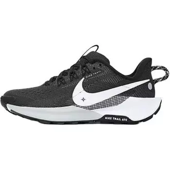 Nike Pegasus Trail 5 GS черные антрацитово-белые детские кроссовки волчье-серые FV5638-003 36