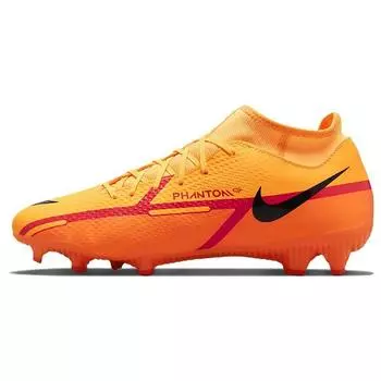 Nike Phantom GT2 Academy DF MG Laser Orange Мужские кроссовки Total-Orange Ярко-Малиновый Черный DC0797-808 42.5