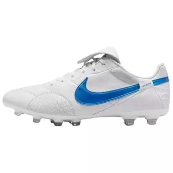 Кроссовки Nike Premier 3 Low FG белые сигнальные синие мужские HM0265-103 40