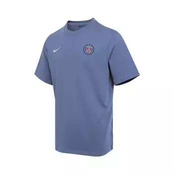 Nike ПСЖ М ДФ Имари Смт Спорт Кэжуал Удобная Футболка с Коротким Рукавом Мужская Топы HJ6554-491 3XL