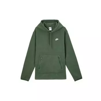 Nike Пуловер с капюшоном из флиса, мягкая и удобная куртка, мужские куртки Fir-Green FZ0661-323 2XL