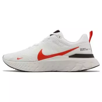 Nike React Infinity Run Flyknit 3 White Light Crimson Мужские кроссовки Платиновый оттенок Velvet-Brown DZ3014-100 40