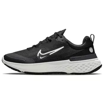 Nike React Miler 2 Shield Black White Женские кроссовки Off-Noir Светло-дымчато-серый платиновый оттенок DC4066-001 36.5