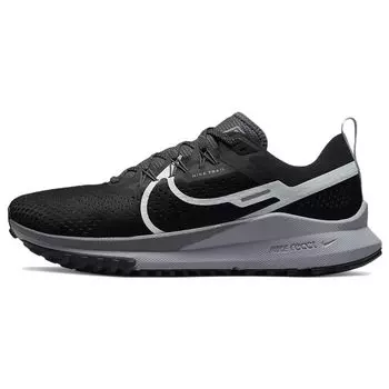 Nike React Pegasus Trail 4 черные темно-серые мужские кроссовки Wolf-Grey Aura DJ6158-001 40.5