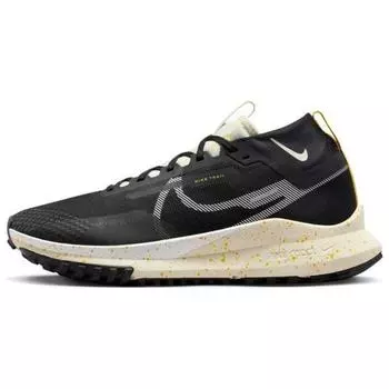 Nike React Pegasus Trail 4 GORE-TEX Black Vivid Sulphur Мужские кроссовки кокосово-молочного цвета DJ7926-005 40