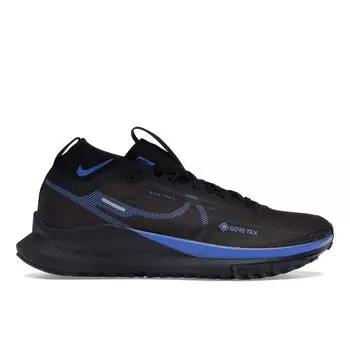 Nike React Pegasus Trail 4 GORE-TEX Velvet Brown Blue Мужские кроссовки черные золотисто-моховые средне-синие FB2193-200 44