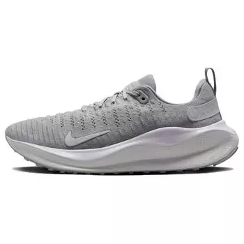 Nike ReactX Infinity Run 4 светло-дымчато-серые женские кроссовки Barely-Grape Violet-Mist Summit-White DR2670-012 36.5