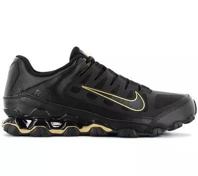 Nike REAX 8 TR Mesh - Мужские кроссовки Black-Gold 621716-020 ОРИГИНАЛ EU 44 US 10 чёрный