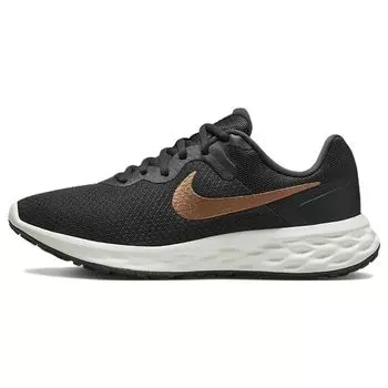 Nike Revolution 6 Next Nature Dark Smoke Grey Metallic Copper Женские кроссовки Summit-White Black DC3729-009 38