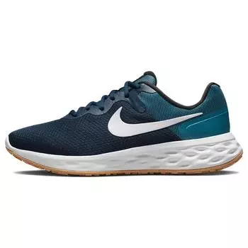 Nike Revolution 6 Next Nature Valerian Blue Мужские кроссовки Ярко-Ель Черный Белый DC3728-403 44.5