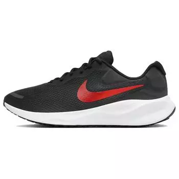 Nike Revolution 7 Черные Университетский красный Мужские кроссовки Белые FB2207-003 49.5