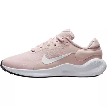 Nike Revolution 7 GS Echo Pink Kids кроссовки Белый Черный Summit-White FB7689-602 38