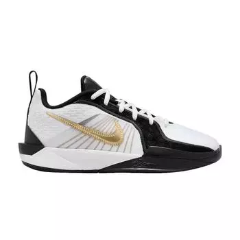 Nike Кроссовки детские Sabrina 2 GS Gold Quest белые черные металлик-золото FQ7377-001 40