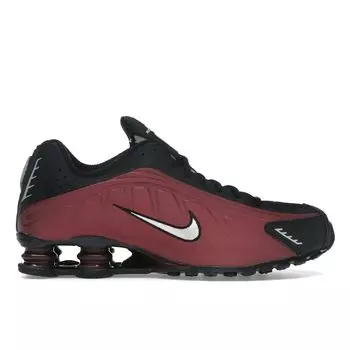 Nike Shox R4 Black Team Red женские кроссовки металлик-серебристый AR3565-009 42