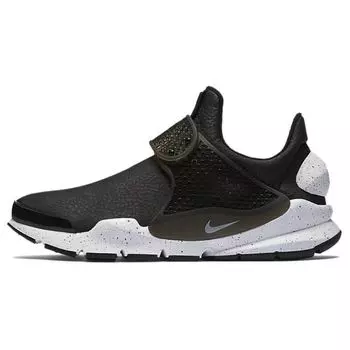 Nike Sock Dart Prm Черные женские кроссовки белые 881186-001