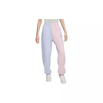 Nike Спортивная одежда NSW Color Block эластичный пояс манжеты флисовые джоггеры женские джоггеры Candy Macaron DA0979-407 S