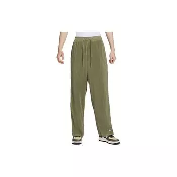 Nike Sportswear Circa Однотонные джоггеры на пуговицах и шнурке, мужские брюки оливково-зеленого цвета DX6659-276 XXL