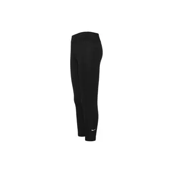 Nike Sportswear Essential 7/8 Однотонные ветрозащитные спортивные леггинсы Женские леггинсы черного цвета CZ8533-010 XS