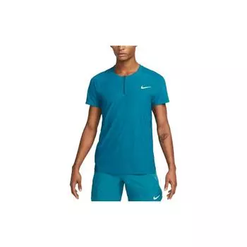 Nike SS23 Круглая горловина с принтом логотипа, короткий рукав, футболка для мужчин, синяя DR6591-301 XL
