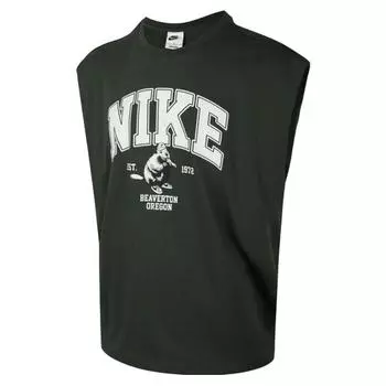 Nike SS25 Мягкий И Удобный Спортивный Повседневный Баскетбольный Жилет Мужской Жилет Зеленый IH0819-338 M