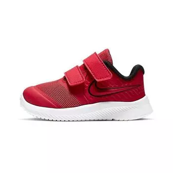 Nike Star Runner 2 TDV University Красные детские кроссовки Volt Black AT1803-600 22