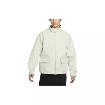 Nike Storm-FIT Tech Pack Твердая ветрозащитная повседневная куртка на молнии Мужская верхняя одежда Морское стекло-Синий FN2609-020 XXL
