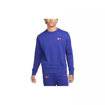 Nike Свитшот с логотипом и круглым вырезом, мужские топы, темно-королевский синий FD1443-455 L