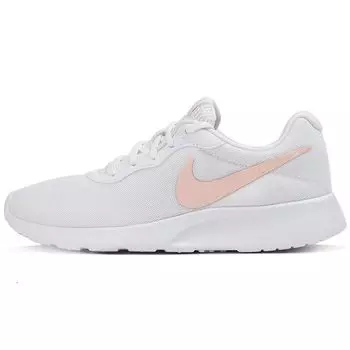 Nike Tanjun Белые коралловые женские кроссовки 812655-109