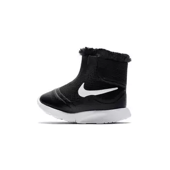 Nike Tanjun Hi TDV Черные детские кроссовки белые 922870-005