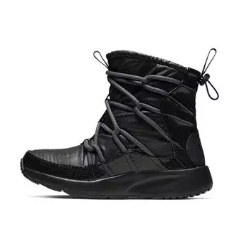 Nike Tanjun High Rise Triple Black Женские кроссовки антрацит AO0355-004