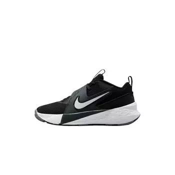 Nike Team Hustle D12 GS Черно-белые детские кроссовки Антрацит HF6279-002 35.5