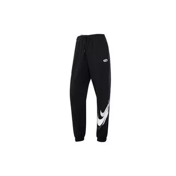 Nike Трикотажные брюки с высокой талией из французского трикотажа серии CNY «Год кролика» женские плавки черного цвета FD4799-010 M