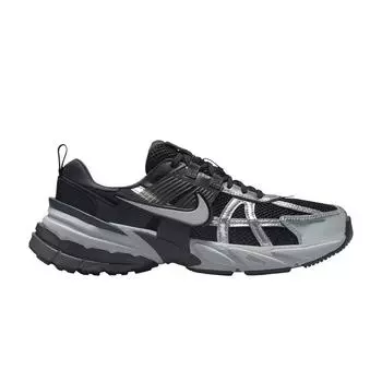 Кроссовки женские Nike V2K Run Black Metallic Silver Anthracite Dark-Smoke-Grey FD0736-005 40