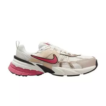 Nike V2K Run Guava Ice Aster Pink женские кроссовки кремово-черный металлик-серебристый HJ7389-838 42.5