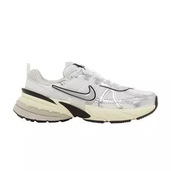 Nike V2K Run Summit Белые женские кроссовки Pure-Platinum Light-Iron-Ore Metallic-Silver FD0736-100