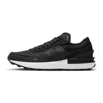 Nike Waffle One GS Черные кроссовки Белый Оранжевый DC0481-001 35.5
