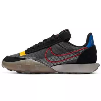 Nike Waffle Racer 2X Enigma Stone University Красные женские кроссовки Черные солнечные вспышки CK6647-002