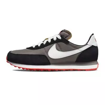 Nike Waffle Trainer 2 GS Flat Pewter Siren Красные кроссовки Серый Черный Белый DC6477-005 36