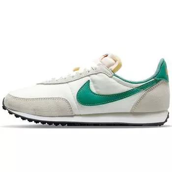 Nike Waffle Trainer 2 Light Bone Green Noise Женские кроссовки Кремовый Парус Черный DA8291-001 35.5