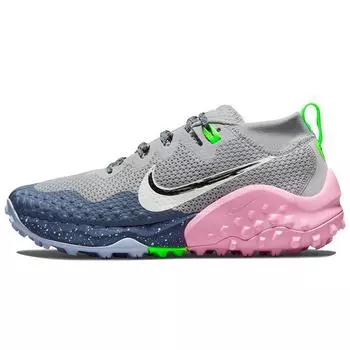 Nike Wildhorse 7 Wolf Grey Diffused Blue женские кроссовки светло-морские едва-зеленые CZ1864-004 40