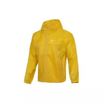 Nike Wvn Jkt Revival однотонная спортивная повседневная куртка мужская верхняя одежда желтый DC6978-761 XL