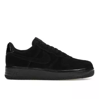 Nike Женские кроссовки Air Force 1 Triple Black Suede Anthracite White HM9659-001 39