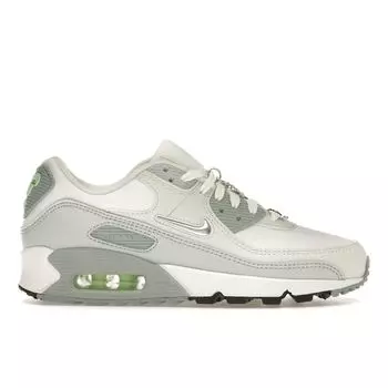 Nike Женские кроссовки Air Max 90 SE Molten Metal Cream Sail Metallic-Silver FN6948-100 40